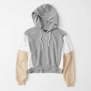 Color block hoodie